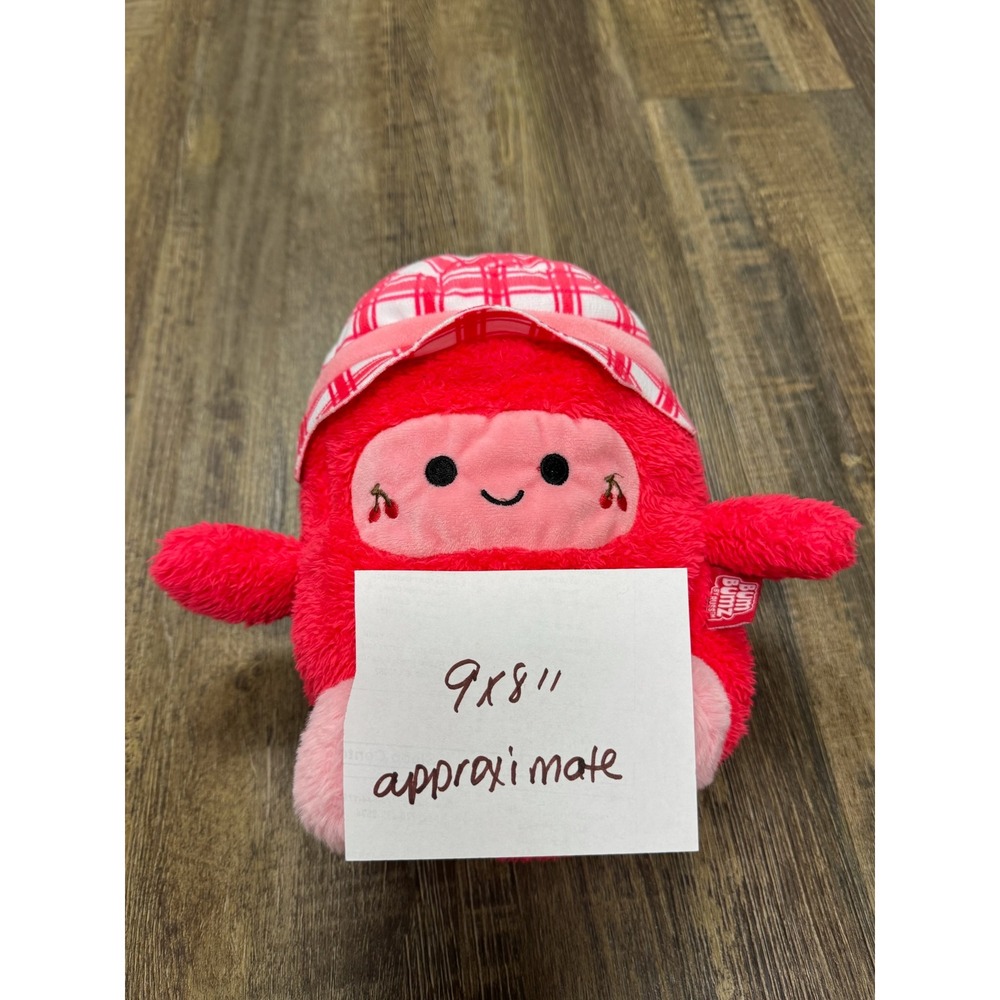 Bum Bumz PicnicBumz Cherry Jam 7.5" Plush Toy Exclusive Extraz Russ Jazwares NWT - Picture 3 of 6